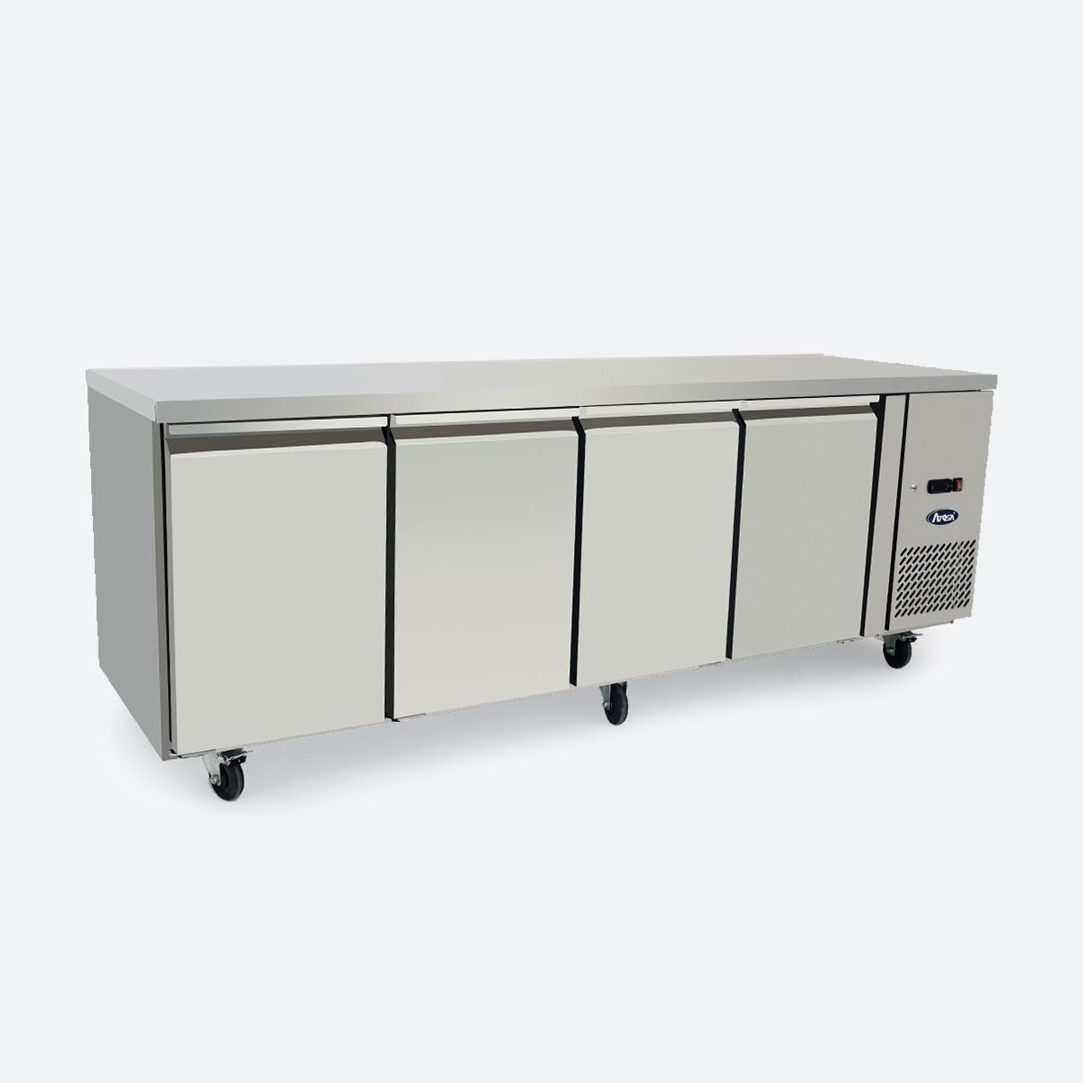 【Seria EPF】Masă Frigorifică (Rece) cu 4 Uși și Blat de Lucru - Atosa Romania
