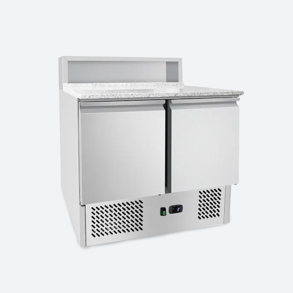 【Seria ESL】Masă Frigorifică (Rece) cu 2 Uși pentru Pregătirea Salatelor/Sandwich-urilor - Atosa Romania