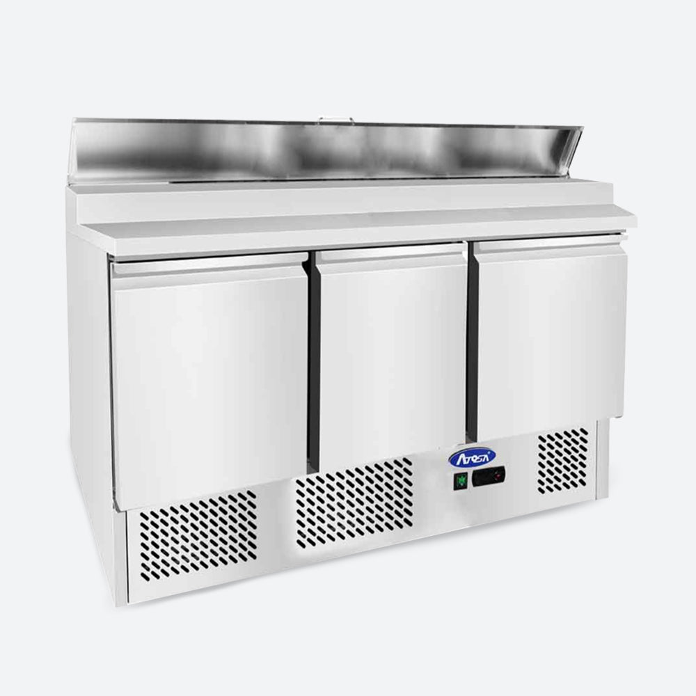 【Seria ESL】Masă Frigorifică (Rece) cu 3 Uși pentru Pregătirea Salatelor/Sandwich-urilor - Atosa Romania